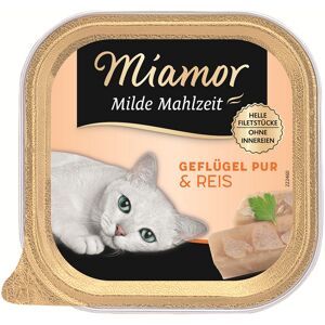 Katzenfutter 'Milde Mahlzeit' Geflügel und Reis 100 g