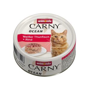 Katzenfutter 'Carny Cat' Ocean Thunfisch & Rind Dose 80 g