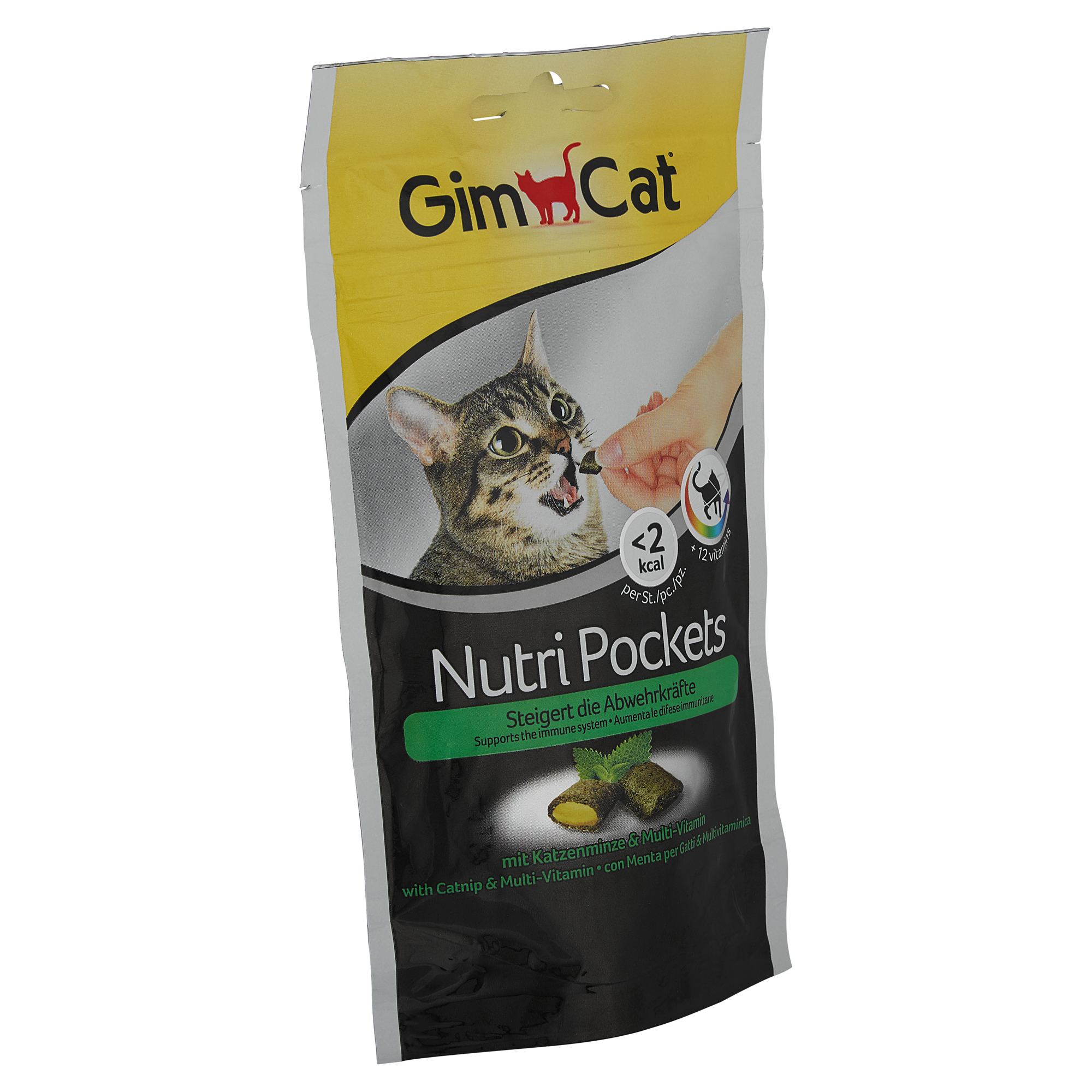 Katzensnack "Nutri Pockets" Katzenminze & Multivitamin 60 g + product picture