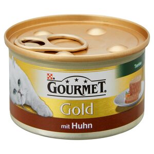 Katzennassfutter "Gourmet Gold" Terrine mit Huhn 85 g