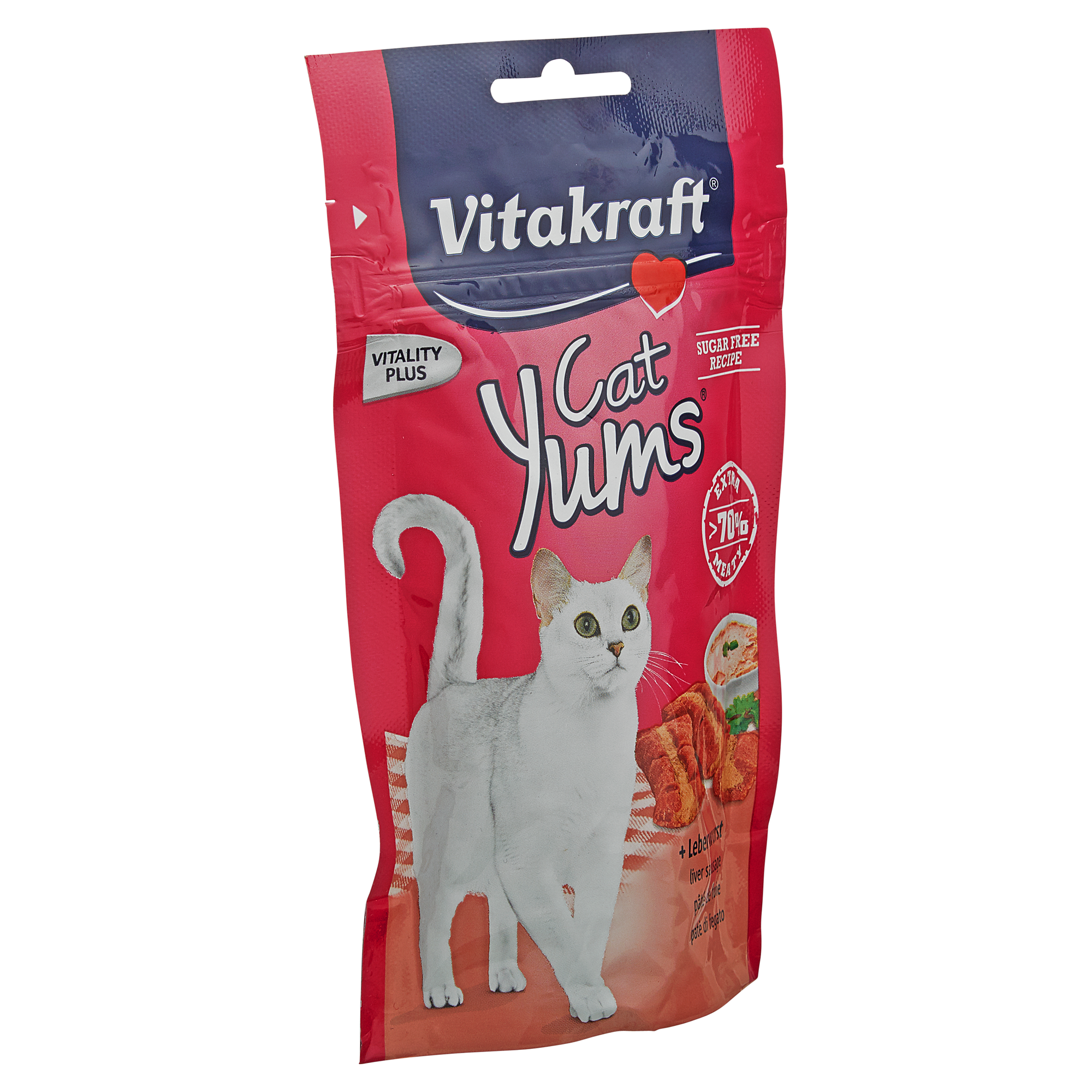 Katzensnack "Cat Yums" Leberwurst 40 g + product picture