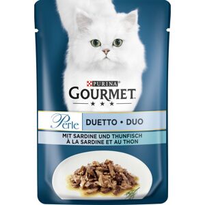Katzenfutter 'Gourmet Perle Duetto' Sardine/Thunfisch 85 g