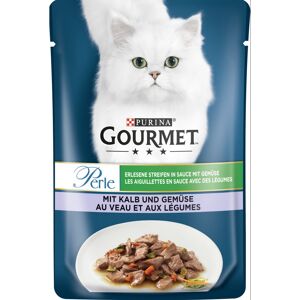 Katzenfutter 'Gourmet Perle' Kalb/Gemüse 85 g