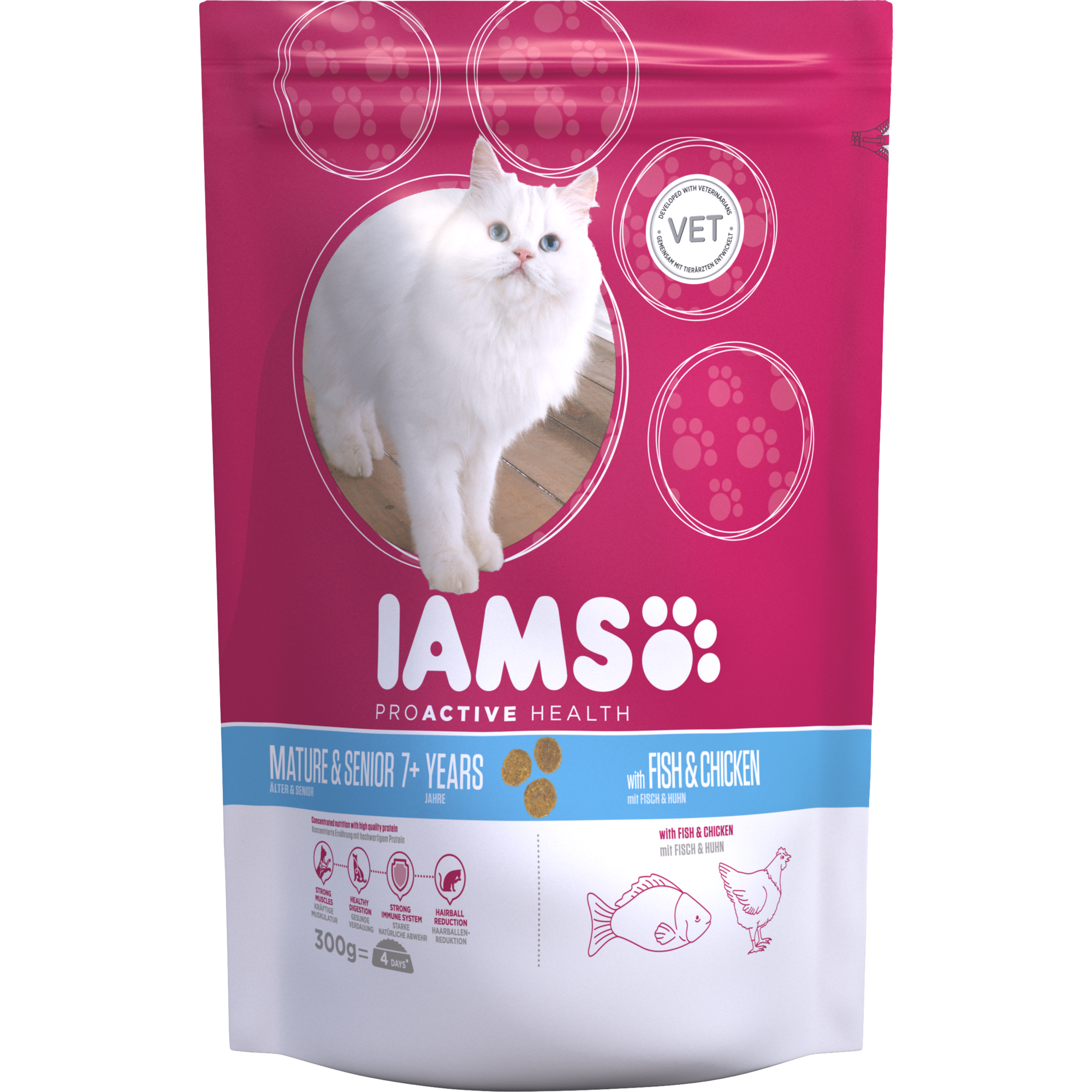 Fisch 300g IAMS Senior + product picture