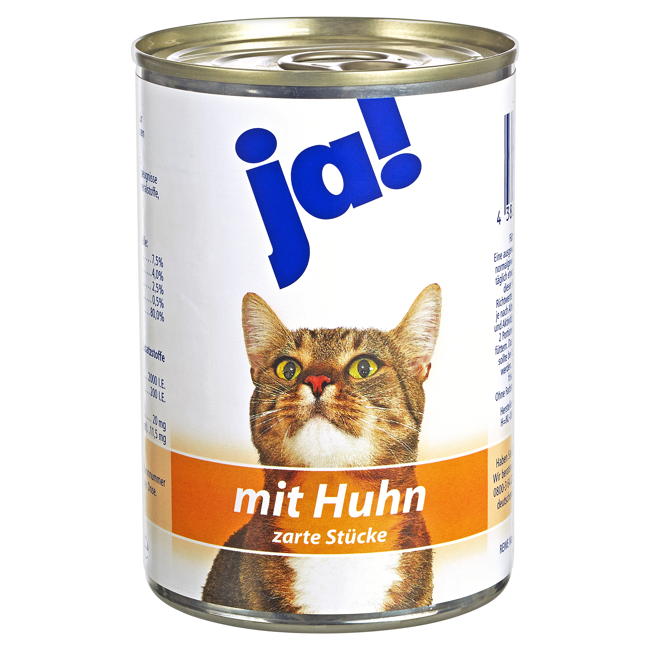 Bild von Katzennassfutter mit Huhn 415 g