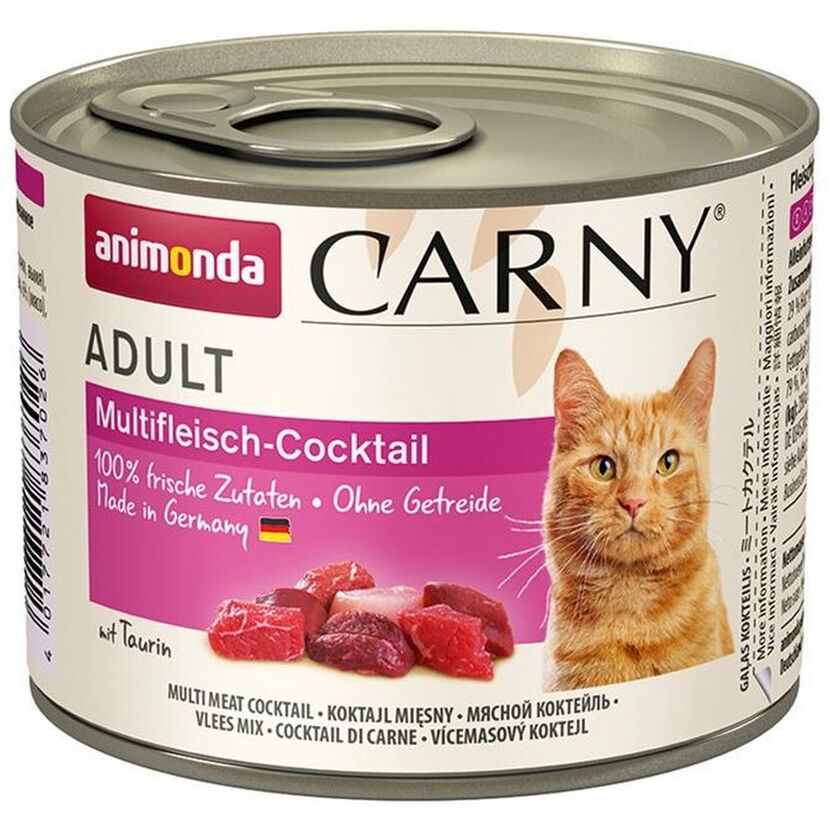 Katzenfutter 'Carny' Adult Multifleisch-Cocktail 200 g