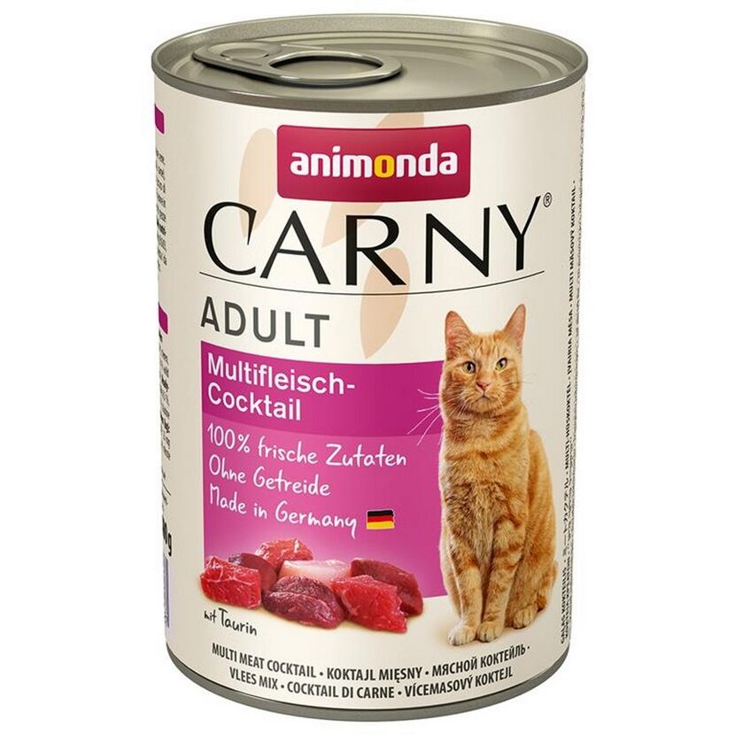 Katzenfutter 'Carny' Adult Multifleisch-Cocktail 400 g