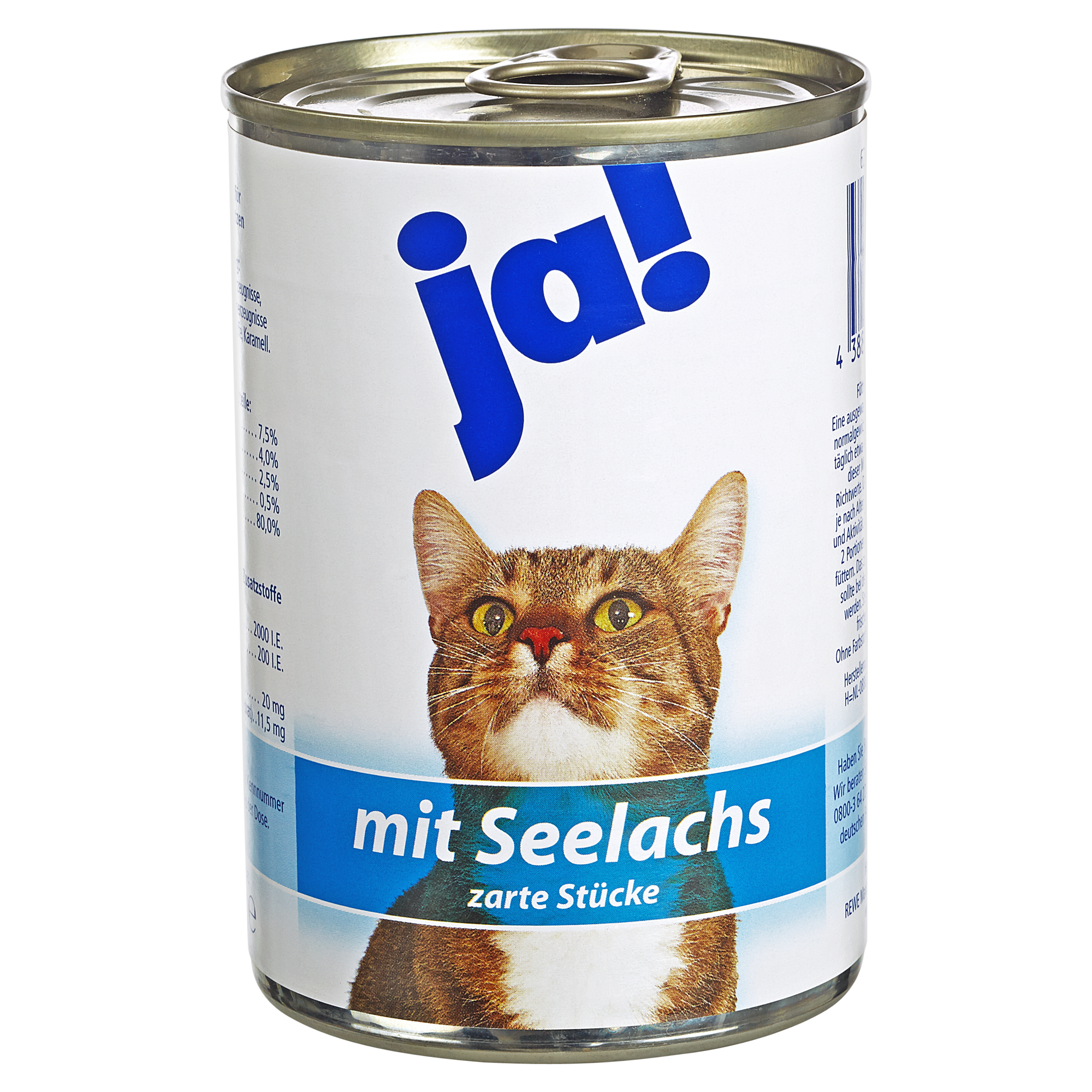 Katzennassfutter mit Seelachs 415 g + product picture