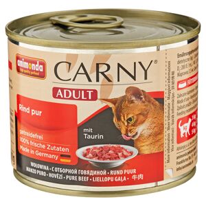 Katzennassfutter "Carny" Adult mit Rind pur 200 g