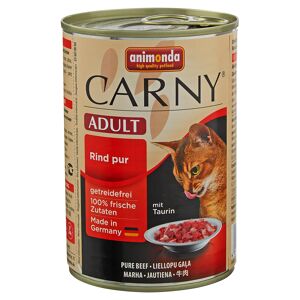 Katzennassfutter "Carny" Adult Rind pur 400 g