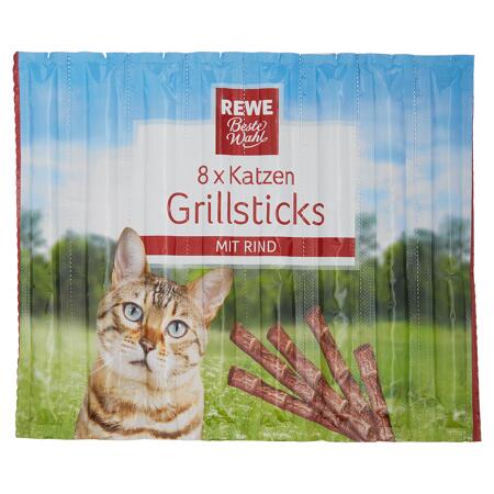 2. Bild von Katzensnack Grillsticks Rind 8 Stück