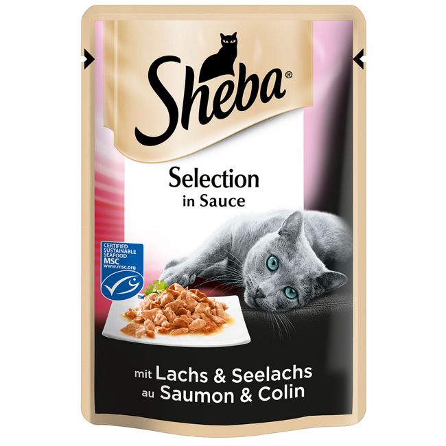 Bild von Katzennassfutter 'Selection' Adult Lachs 85 g