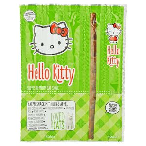 Katzensticks "Hello Kitty" Apfel und Huhn 5 x 5 g