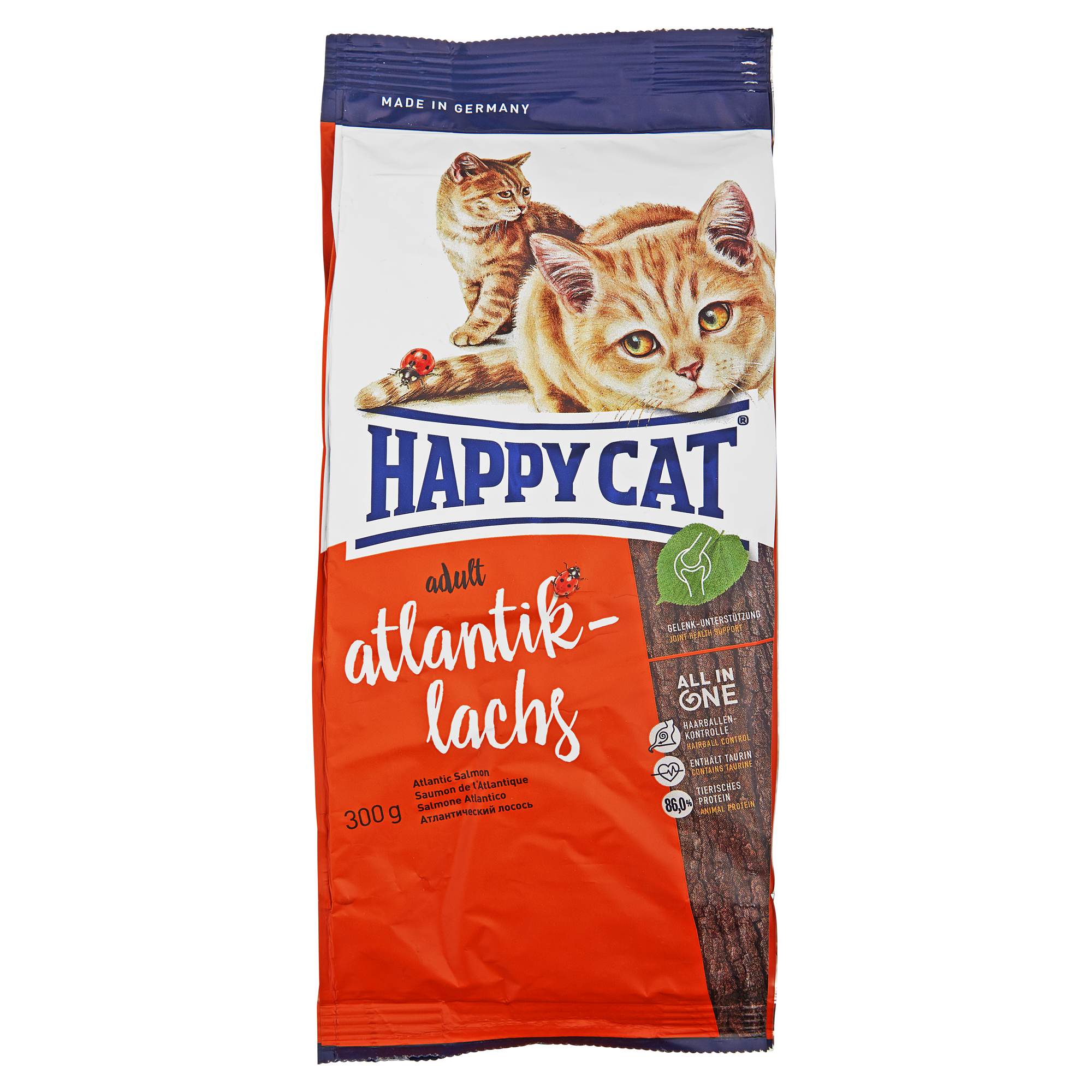 Trockenfutter für Katzen "Adult" Atlantiklachs 0,3 kg + product picture