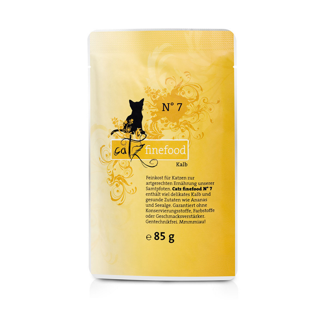 Bild von Katzennassfutter 'No. 7' Adukt Kalb 85 g