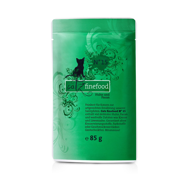 Bild von Katzennassfutter 'No. 15' Adult, mit Huhn und Fasan, 85 g
