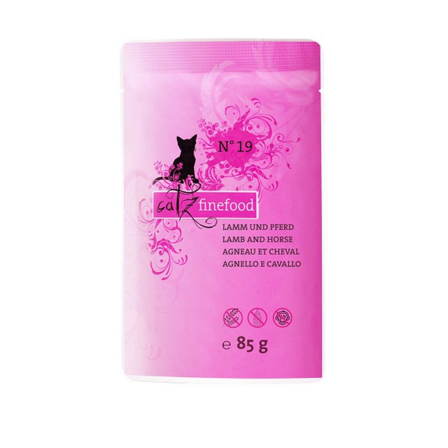 Bild von Katzennassfutter 'No. 19' Lamm & Pferd 85 g