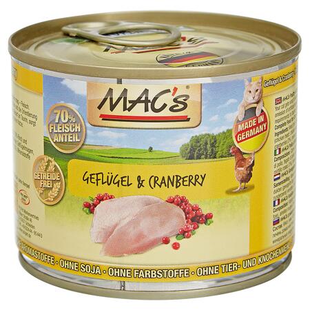 2. Bild von Katzennassfutter getreidefrei Geflügel/Cranberry 200 g