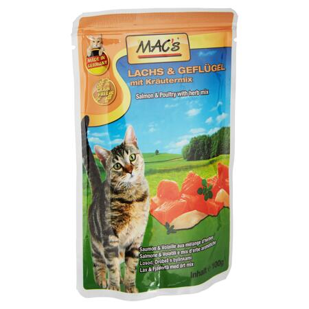 2. Bild von Katzennassfutter Lachs/Geflügel 100 g