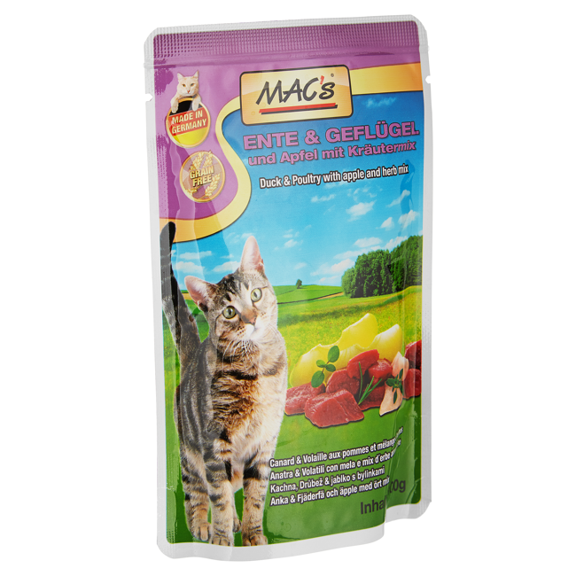 Bild von Katzennassfutter Ente/Geflügel 100 g