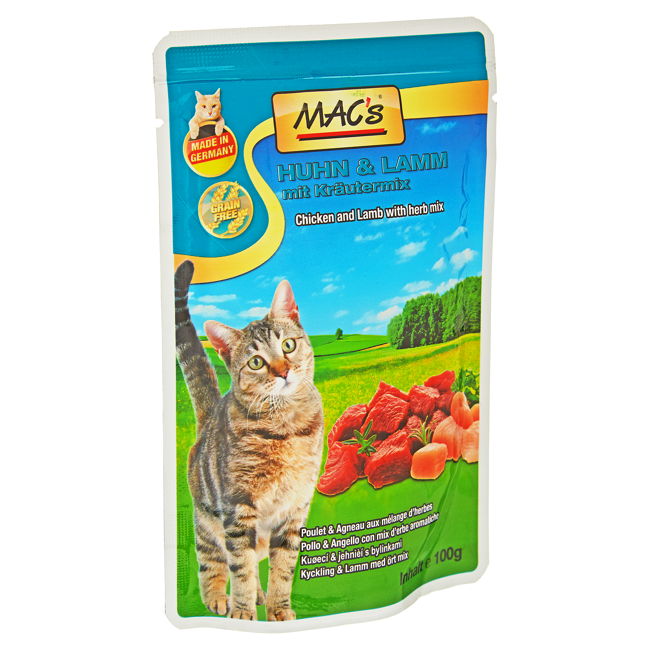 Bild von Katzennassfutter Huhn/Lamm 100 g