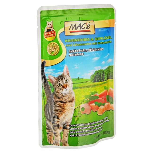 Bild von Katzennassfutter Kaninchen/Geflügel 100 g