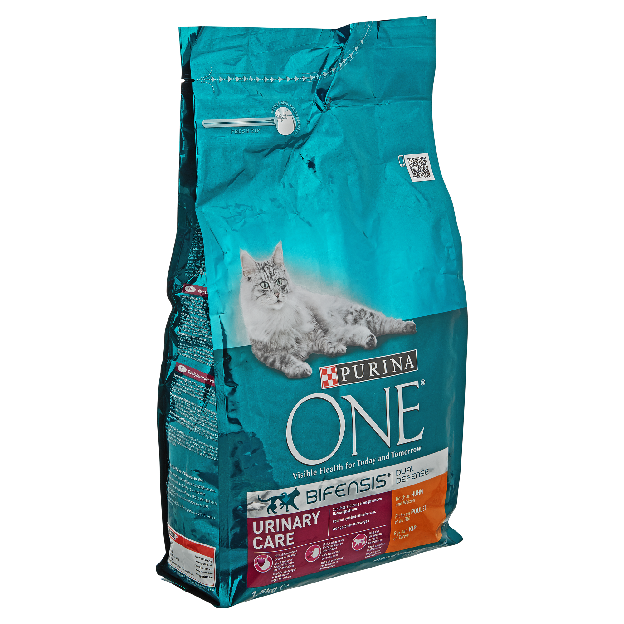 Katzentrockenfutter "ONE Bifensis" Urinary Care mit Huhn 1,5 kg + product picture
