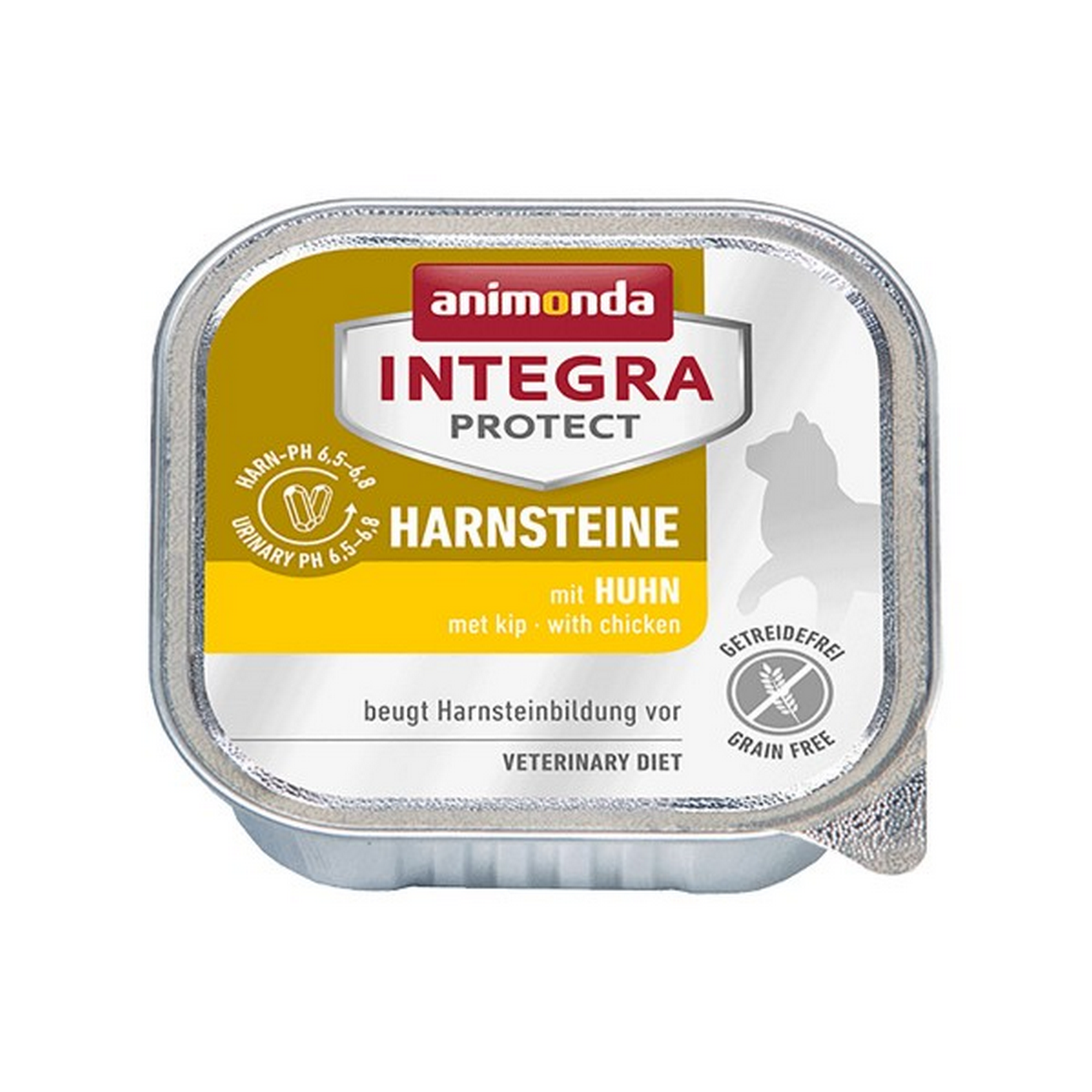 Katzennassfutter 'Integra Protect' Harnsteine mit Huhn 100 g + product picture
