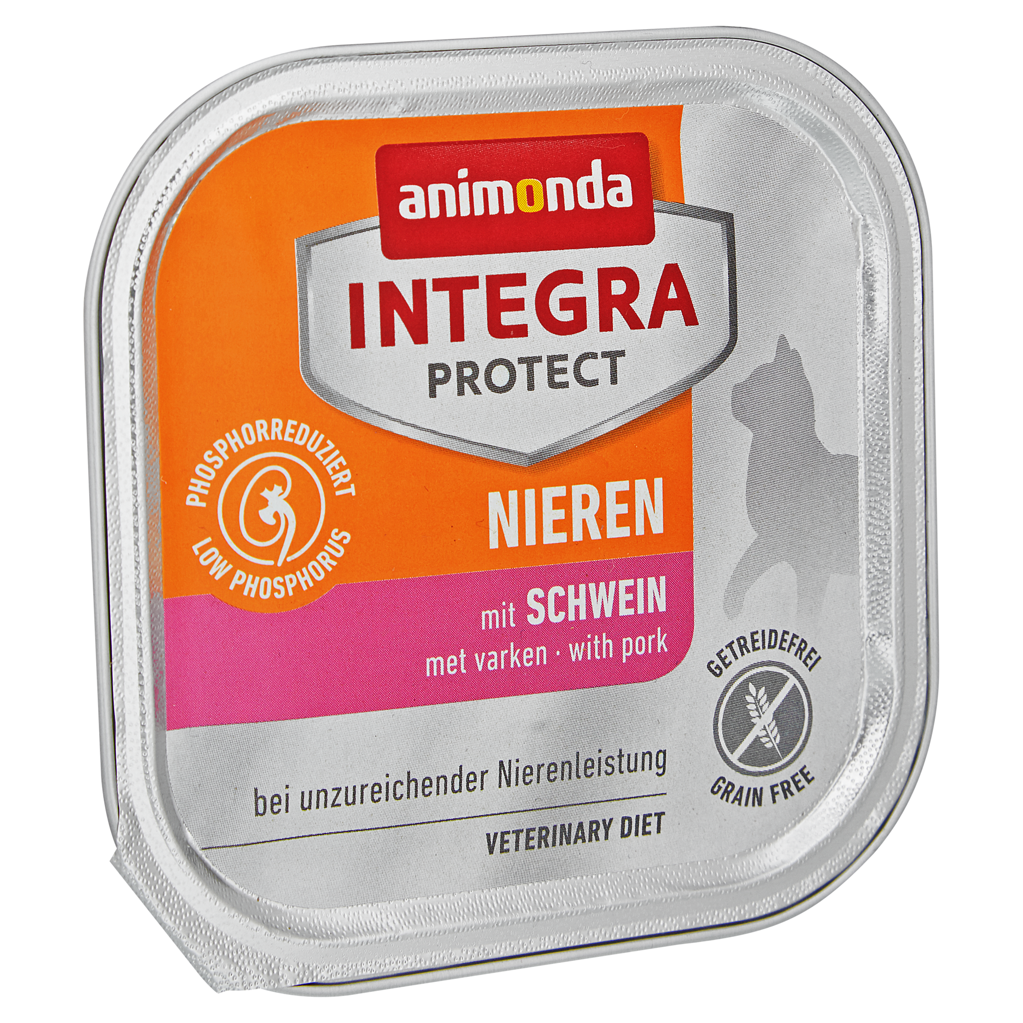 Katzennassfutter "Integra Protect" Nierenschutz Schwein 100 g + product picture