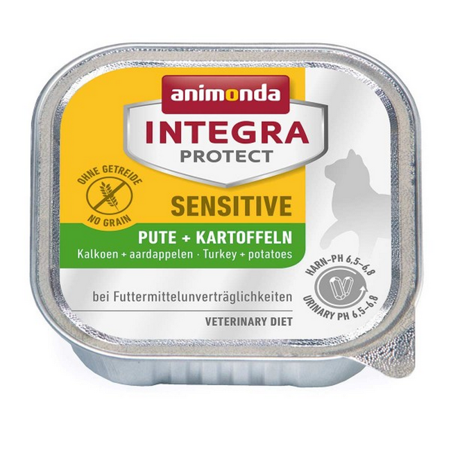 Bild von Katzennassfutter 'Integra Protect' Sensitive Pute und Kartoffel 100 g