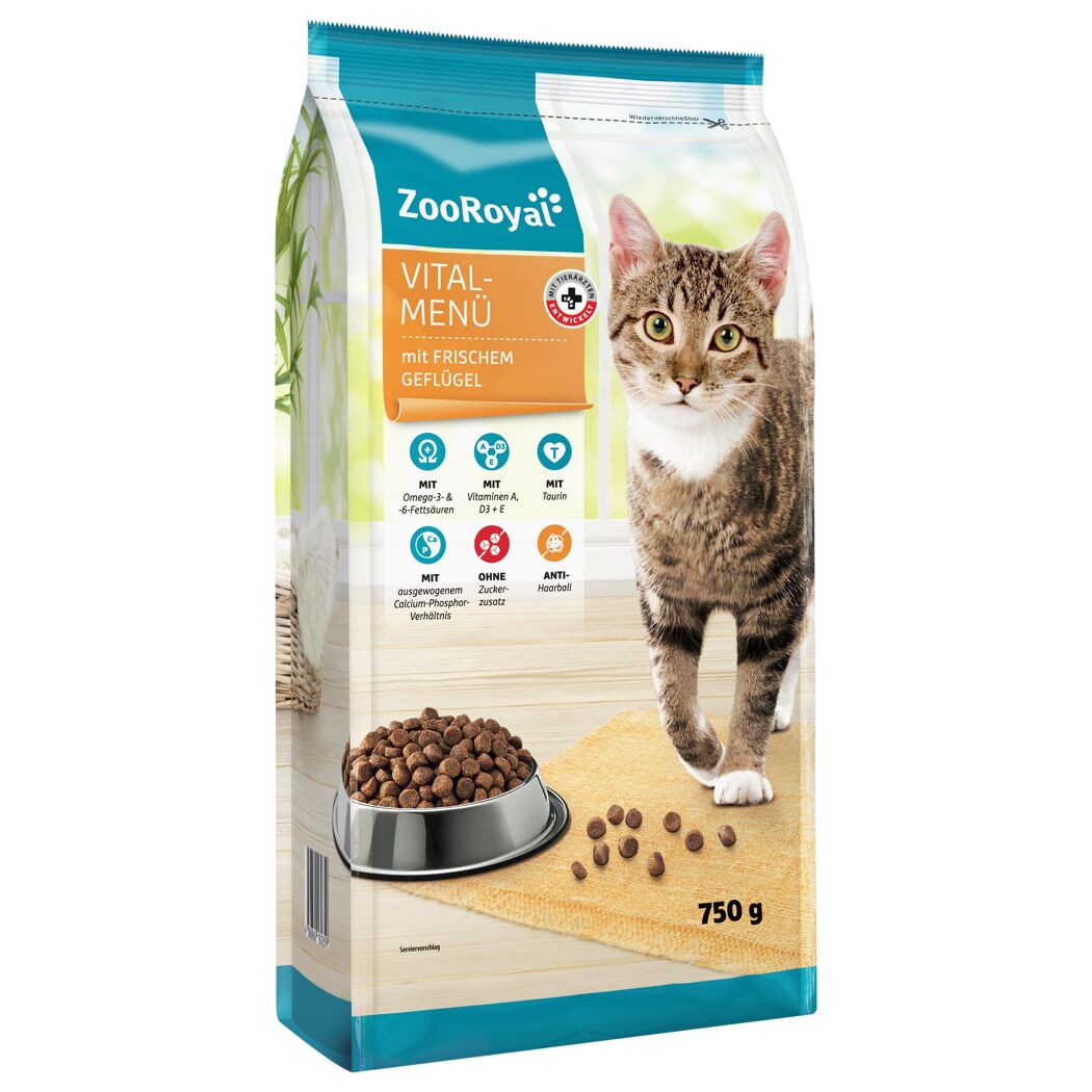 Vital-Menü mit frischem Geflügel 750 g