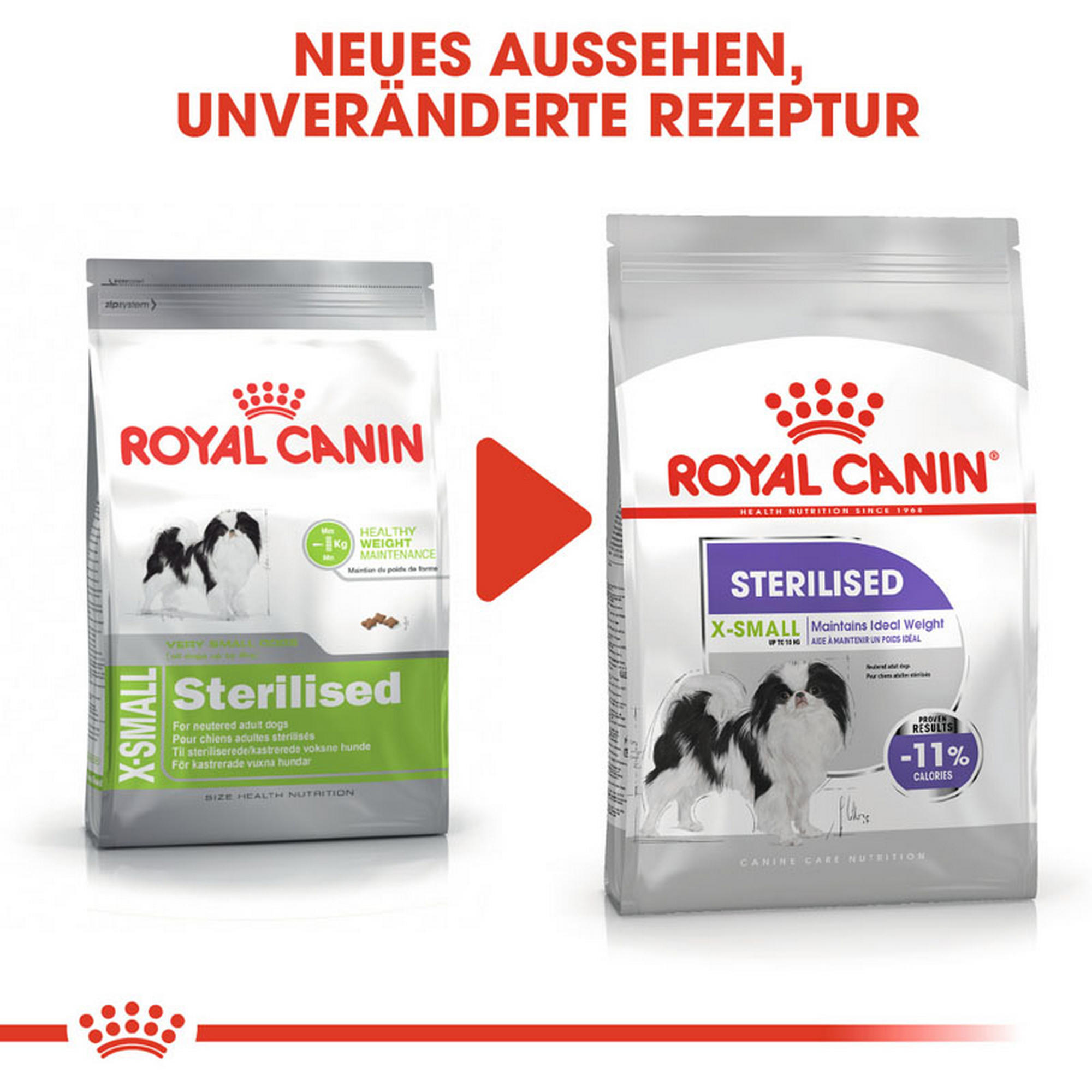 Hundetrockenfutter 'X-Small Adult ' 1.5 kg