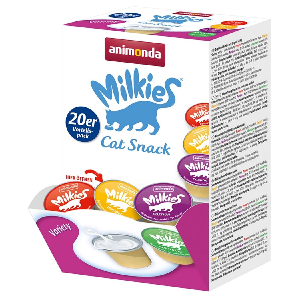 Katzenfutter 'Milkies' Variety 20 x 15 g