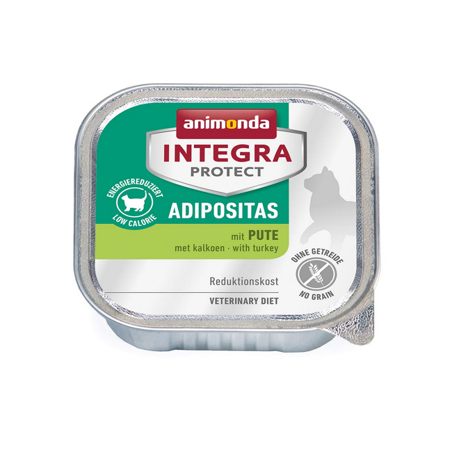 Bild von Katzennassfutter 'Integra Protect Adipositas' Adult Pute 100 g