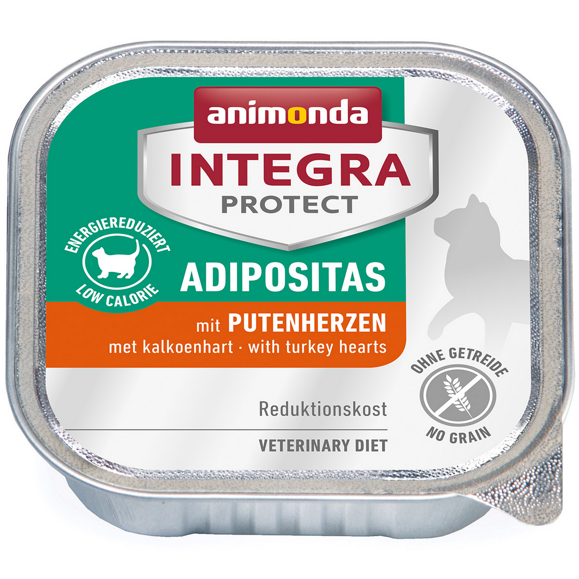 Katzennassfutter 'Integra Protect Adipositas' Adult, mit Pute und Schwein, 100 g + product picture