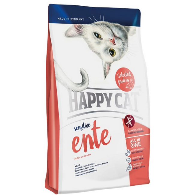 Bild von Katzentrockenfutter 'Sensitive' Ente 1,4 kg