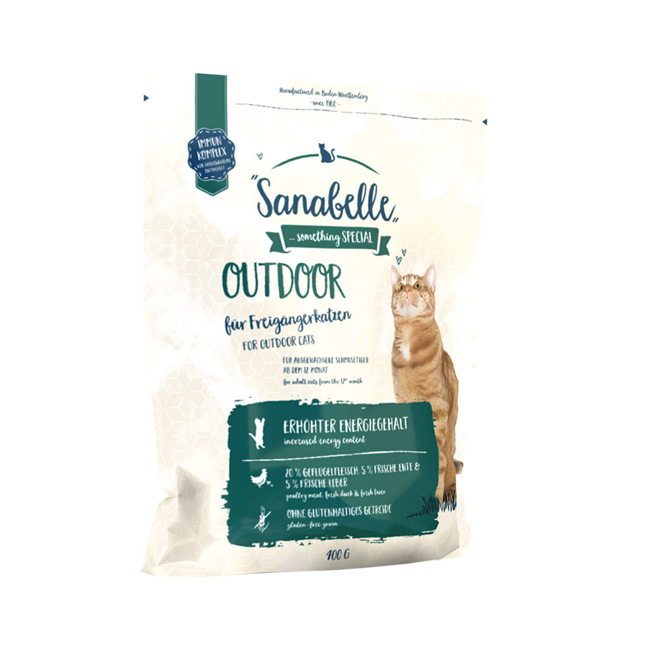 Bild von Katzentrockenfutter 'Outdoor' Adult Geflügel 400g