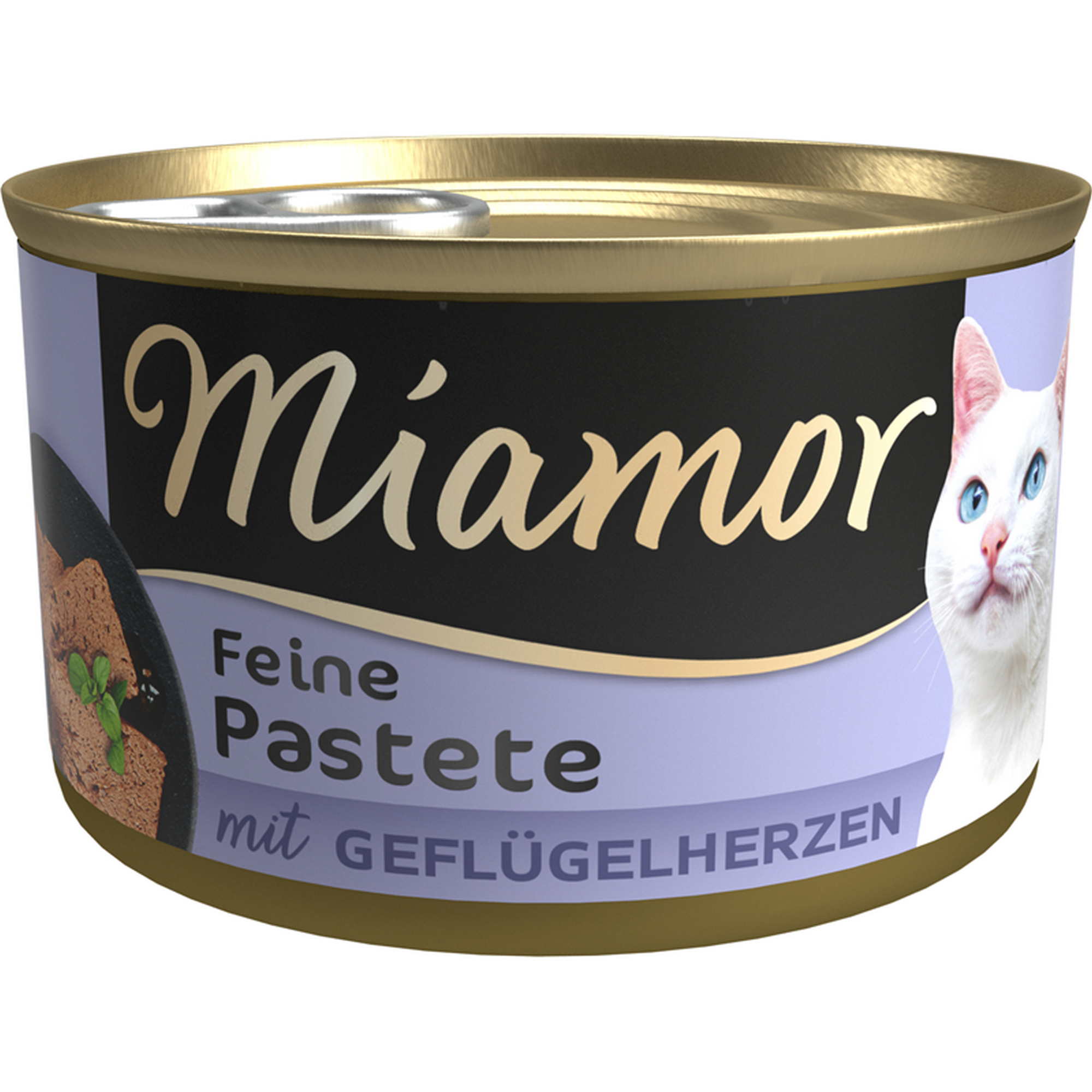 Katzenfutter 'Pastete' Geflügelherzen 85 g