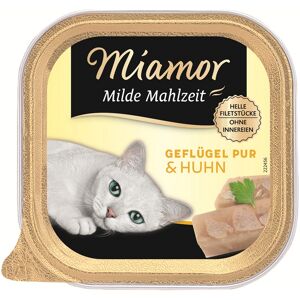 Katzenfutter 'Milde Mahlzeit' Geflügel und Huhn 100 g