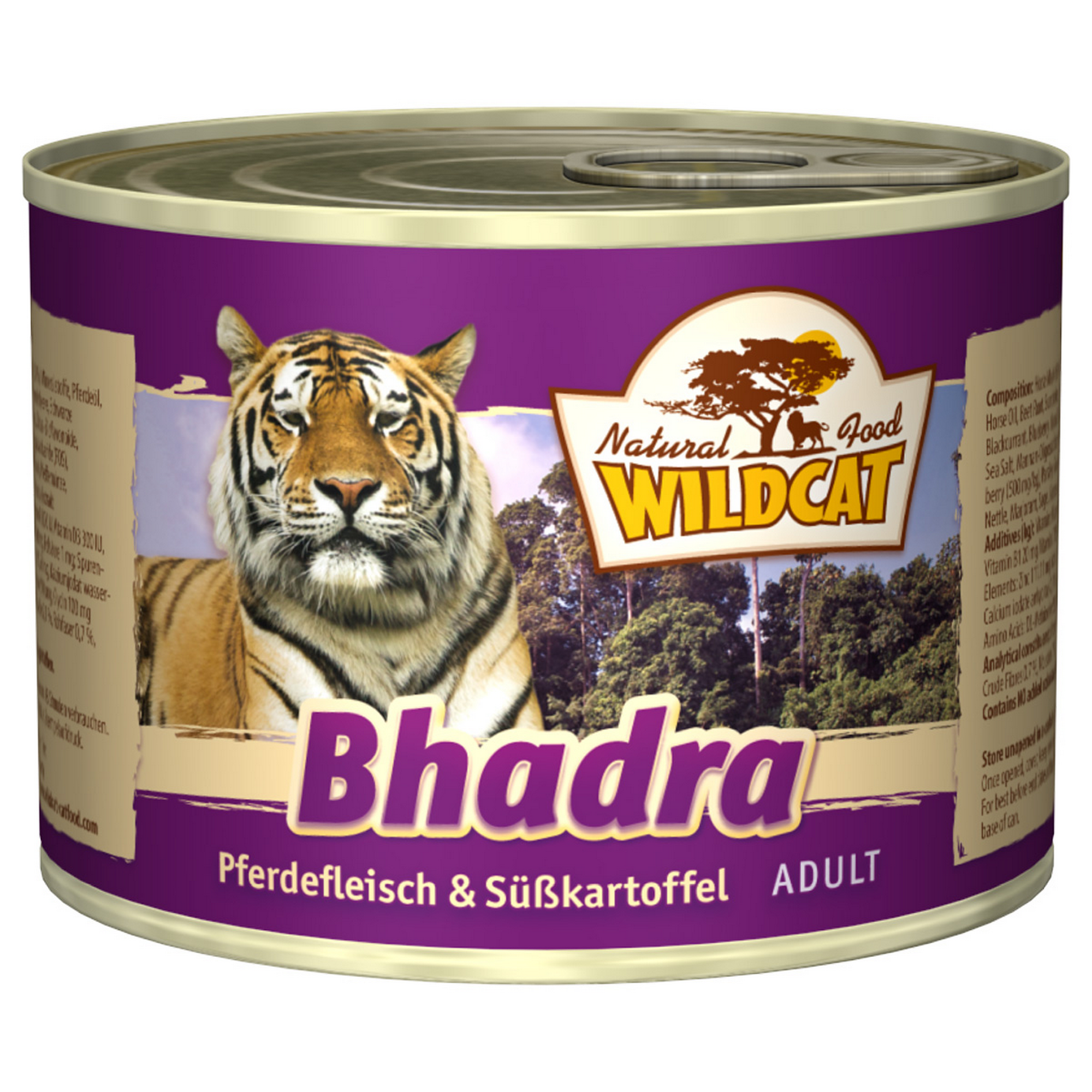 Katzennassfutter 'Bhadra' Adult, mit Pferdefleisch und Süßkartoffel, 200 g + product picture