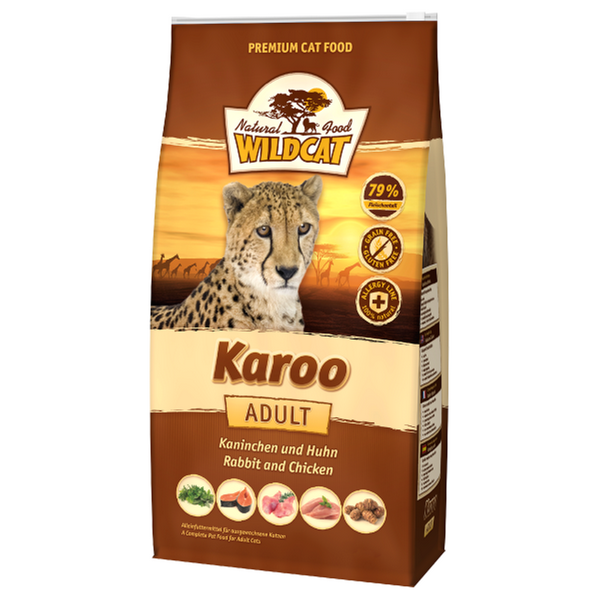 Katzentrockenfutter 'Karoo' Adult Kaninchen 500 g + product picture