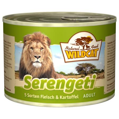 2. Bild von Katzennassfutter 'Serengeti' Adult,  mit Geflügel, Rind und Wildschwein, 200 g