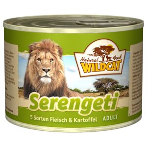 Katzennassfutter 'Serengeti' Adult, mit Geflügel, Rind und Wildschwein, 200 g