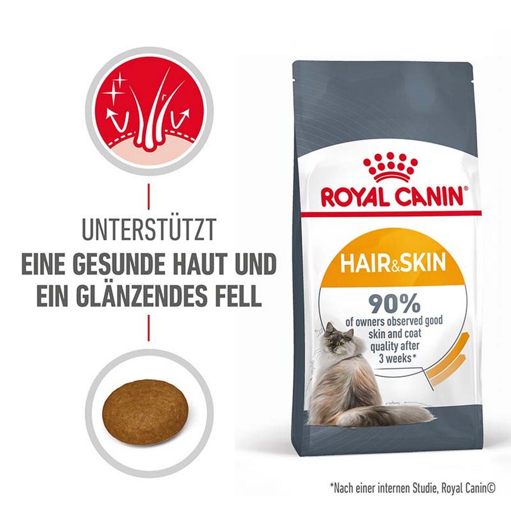 Katzentrockenfutter 'Hair & Skin Adult' 2 kg