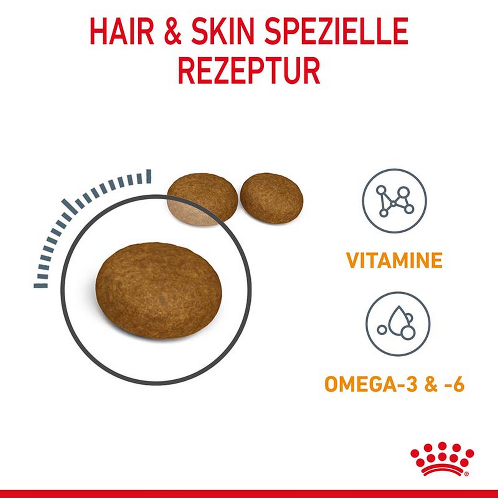 Katzentrockenfutter 'Hair & Skin Adult' 2 kg