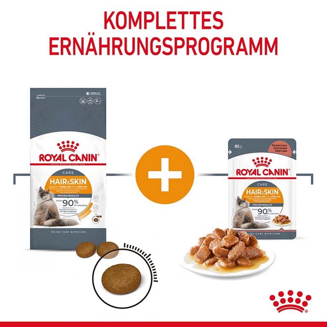 Katzentrockenfutter 'Hair & Skin Adult' 2 kg