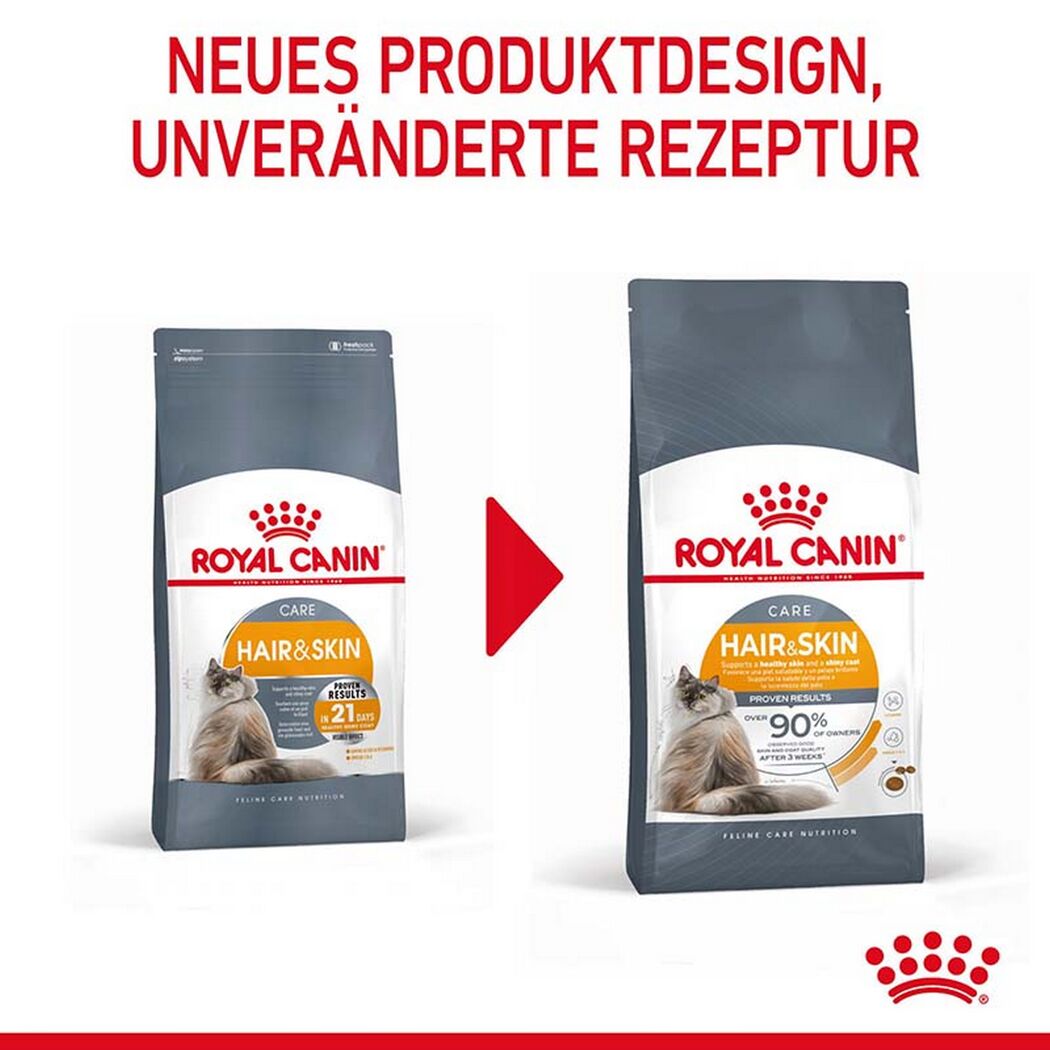 Katzentrockenfutter 'Hair & Skin Adult' 2 kg