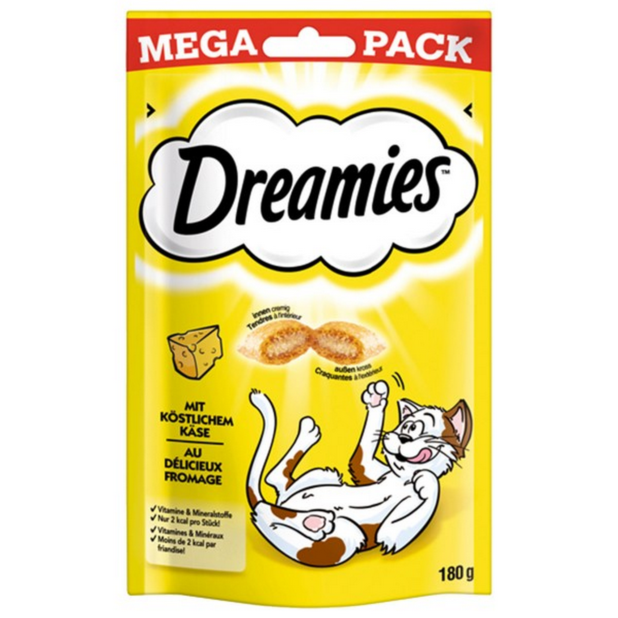 Dreamies Katzensnack mit Käse 180 g + product picture