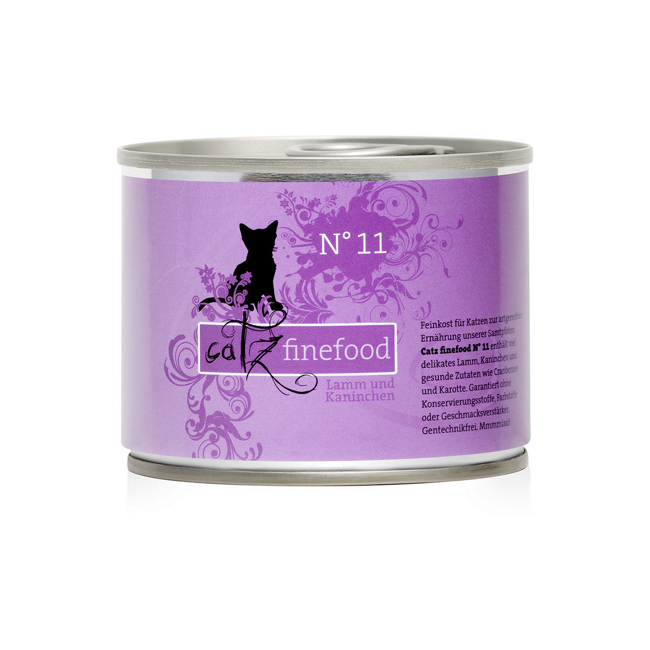 Bild von Katzennassfutter 'No. 11' Adult, mit Lamm und Kaninchen, 200 g