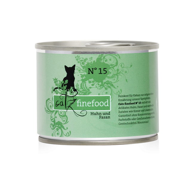 Bild von Katzennassfutter 'No. 15' Adult, mit Huhn und Fasan, 200 g